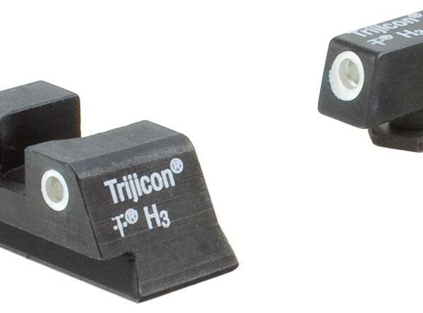 Trijicon Bright & Tough Night Sight Set for Glock 42 & 43 Pistol – Green Front & Green Rear
