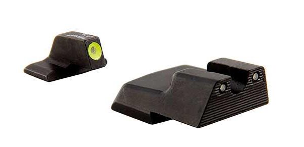 Trijicon HD XR Night Sight Set – Yellow Front Outline for Glock Models 42 & 43