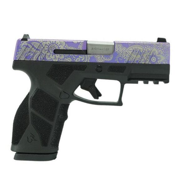 Taurus Gx2 9mm Luger Semi-auto Striker-fired 3.38″ Barrel Purple Paisley