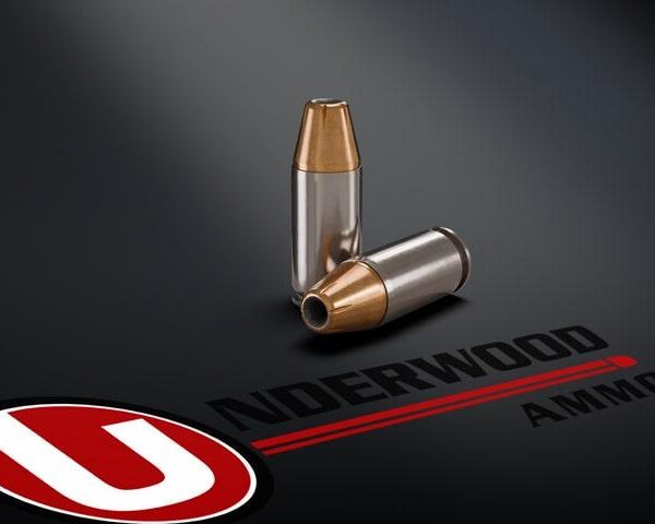 Underwood Hunting & Self Defense Handgun Ammunition 9mm Luger 124 Grain JHP 1150 fps 20/ct