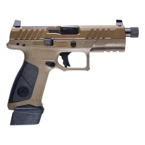 Beretta Apx 9mm Pistol Single-Action 4.8″ Barrel 21 +1 Rd