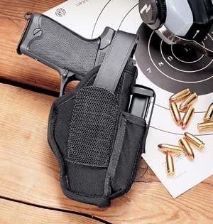 Uncle Mike’s Ambidextrous Hip Holsters 3-4″Barrel Medium Autos