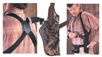 Uncle Mike’s Sidekick Vertical Shoulder Holsters 5-1/2″- 6-1/2″ Bbl. SA Rev. – RH