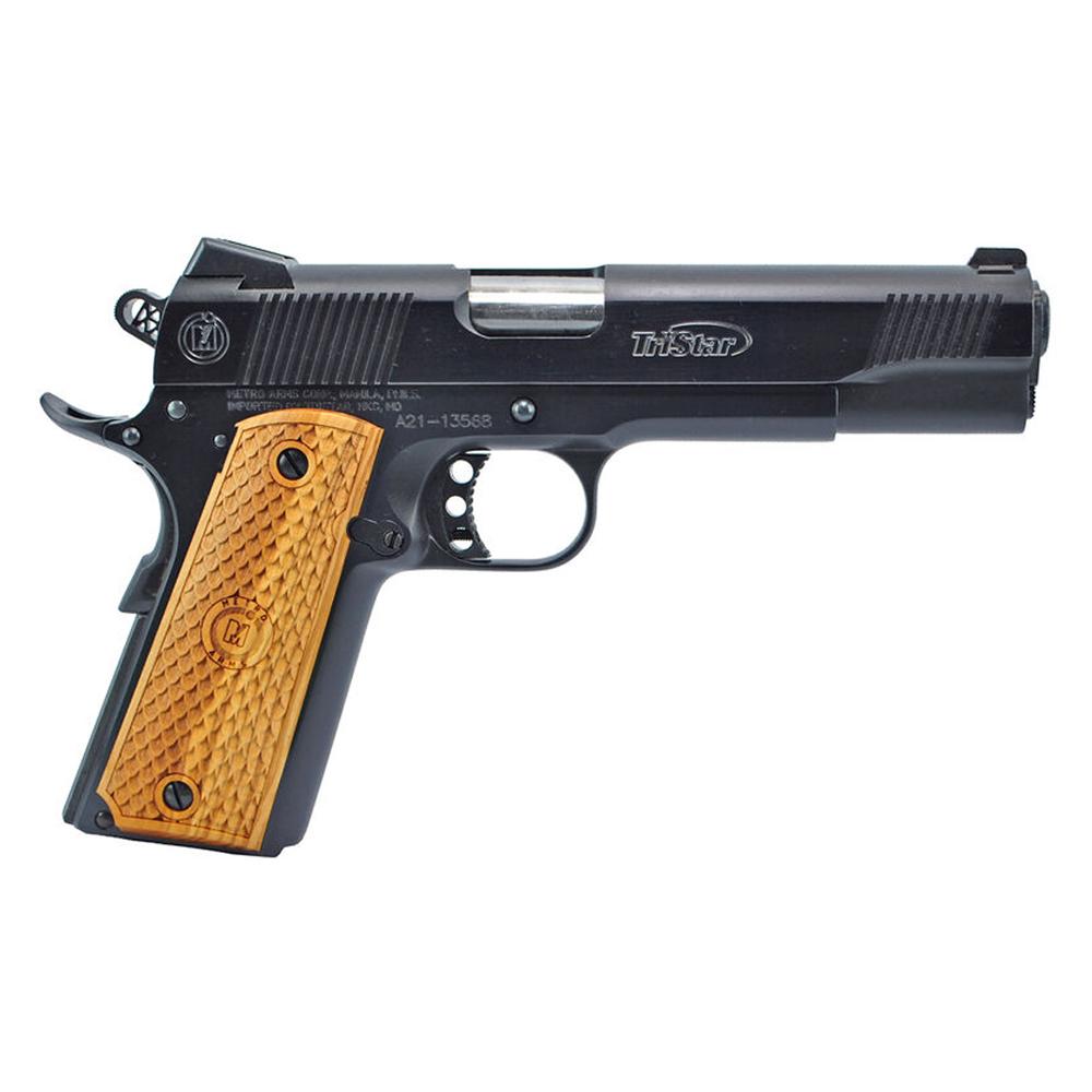 TriStar American Classic II 1911 9mm Pistol 5" Black Wood Grip 10+1