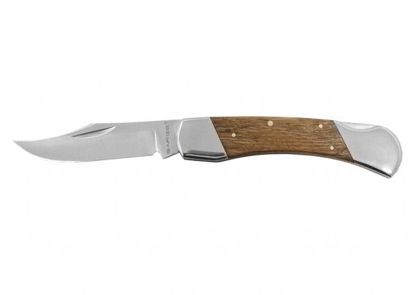 Sarge Knives Zebra – Zebrawood Lock Back
