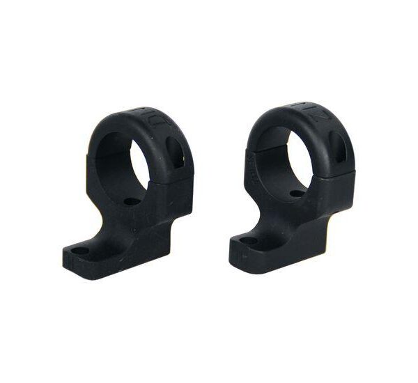 DNZ Game Reaper Two -Piece Scope Mount 4 Screws – Howa 1500 Mossberg 100ATR 4×4 Patriot Weatherby Vanguard Rem 700 721 722 725 30mm High Black