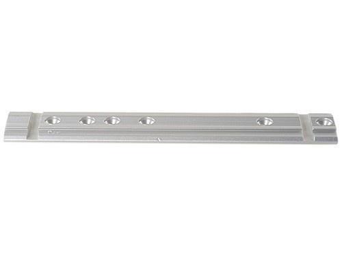 Weaver 1-Piece .22 Tip-Off Adapter Scope Base for Ruger -Silver – #TO-9S Fits Detachable Top Mount Scope Rings or Tip-Off Scope Rings