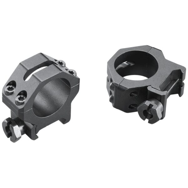 Weaver 4-Hole Skeleton Aluminum Scope Rings 1″ Medium Matte