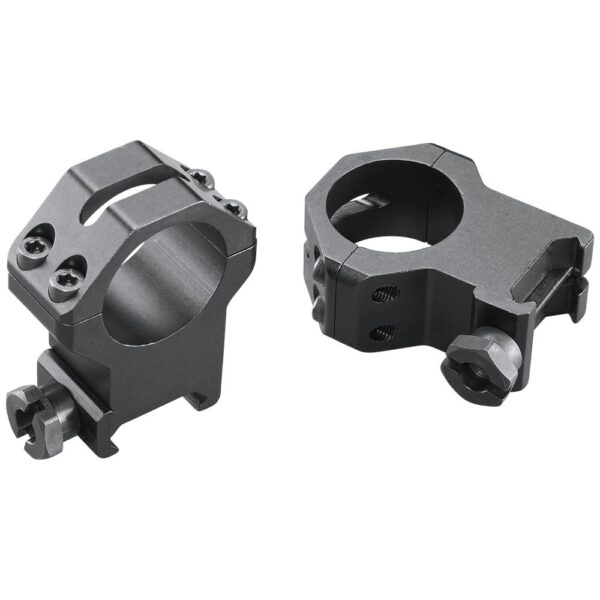 Weaver 4-Hole Skeleton Aluminum Scope Rings 1″ XX-High Matte