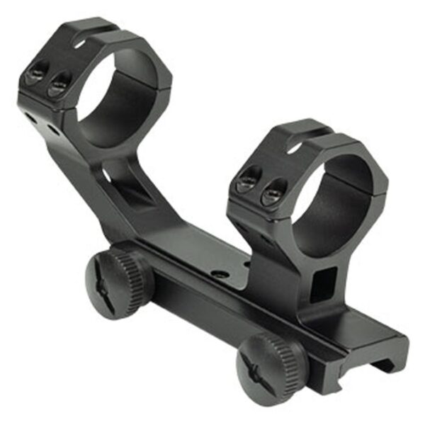 Weaver Thumbnut SPR (Special Purpose RIfle) Aluminum Optics Mount for AR-Style Rifles – 1″ Black
