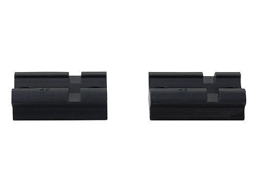 Weaver 2-Piece (Pairs) Top Mount Aluminum Scope Base – Matte – Browning LA
