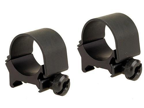 Weaver Detachable Top Mount Aluminum Scope Rings 1″ Medium – Matte