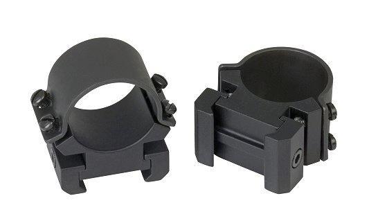 Weaver Sure Grip Windage Adjustable Aluminum Scope Rings (4-Screws) – 1″ High Matte