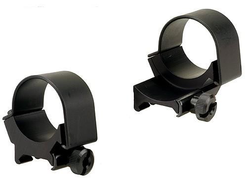 Weaver Detachable Extension Top Mount Aluminum Scope Rings – 30mm Low EXT Matte