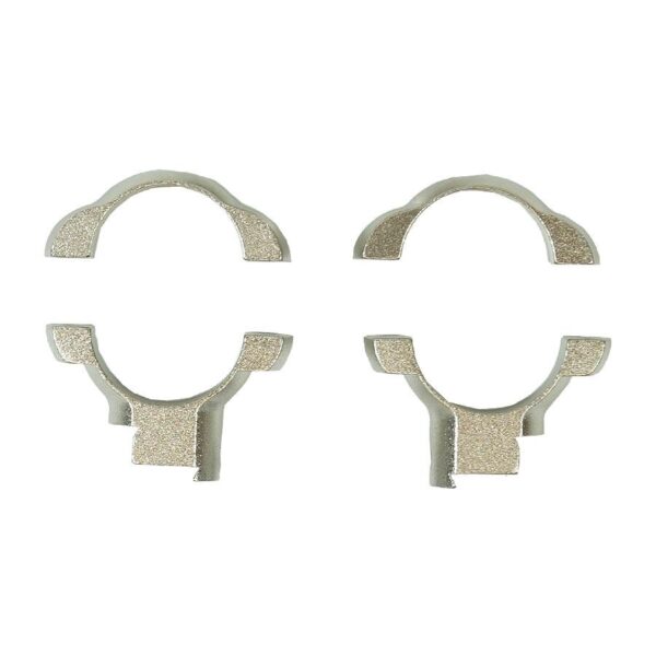 Weaver Grand Slam Ruger Style .22 cal Rimfire Scope Rings 1″ High Nickel