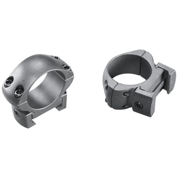 Weaver 2-Piece Grand Slam Steel Top Mount Scope Rings 1″ Medium Matte (Windage Adjustable)