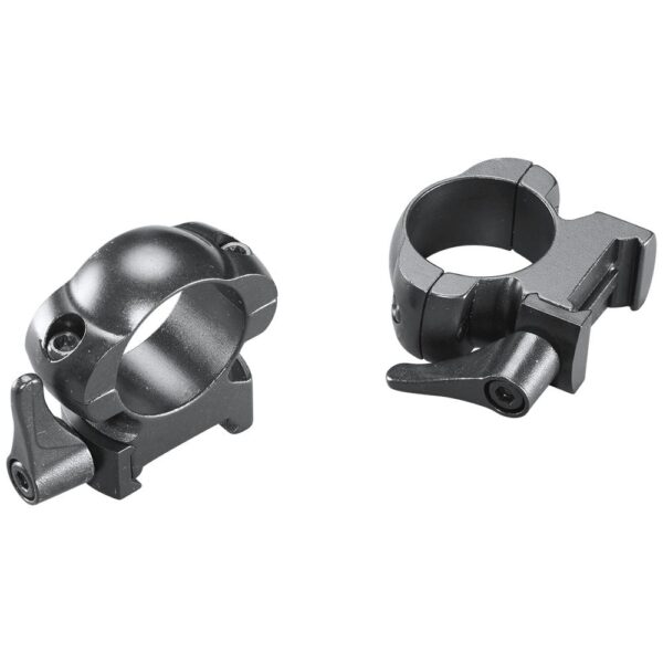 Weaver Grand Slam Leaver-Lok Top Mount Steel Scope Rings 1″ X- High Matte