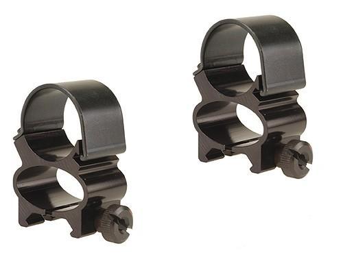 Weaver Detachable See-Thru Scope Rings – 1″ – Black