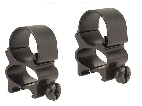 Weaver Detachable See-Thru Scope Rings – 1″ Matte