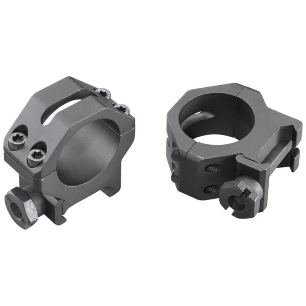 Weaver 4-Hole Tactical Picatinny Aluminum Scope Rings 1″ Medium Matte