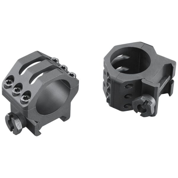 Weaver 6-Hole Picatinny Tactical Scope Rings 1″ Medium Matte