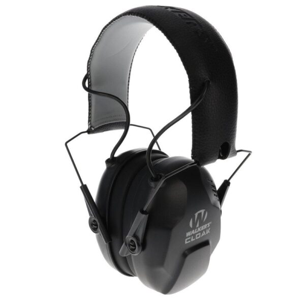 Walker’s Cloak Dual Mic Electronic Ear Muffs 23-25dB Black
