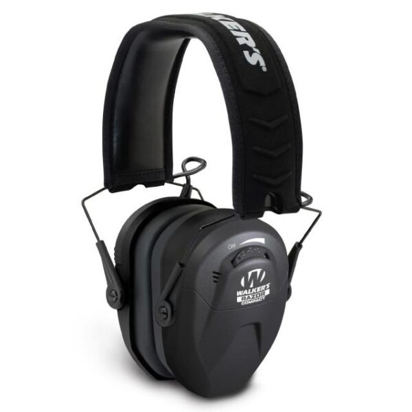 Walker’s Game Razor Compact Electronic Ear Muffs 23dB Black