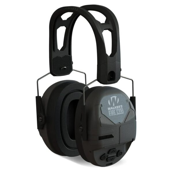Walker’s FireMax Electronic Ear Muffs 23dB Black