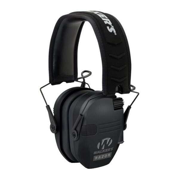 Walker’s Game Razor Slim Shooter Folding Ear Muffs 23dB Black