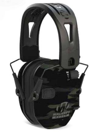 Walker’s Razor Tacti-Grip Ear Muffs -Camo Gray 23NRR