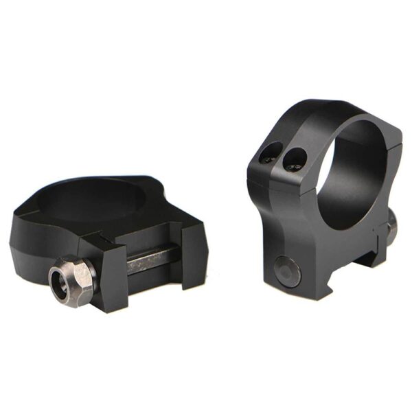 Warne 2-Piece Picatinny Style Mountain Tech Scope Rings 34mm Medium – Matte