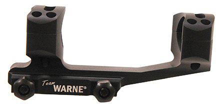 Warne Tactical Quick Detach X-SKEL Extended Cantilever Mount 1″ Black