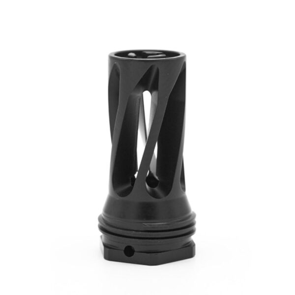 Huxwrx Flash Hider QD 5.56 1/2×28 Black