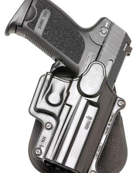 Fobus Standard Paddle Holster for H&K USP Compact Black Right Hand