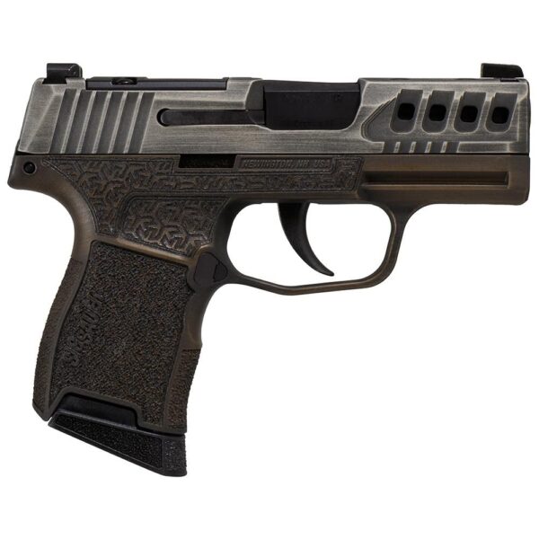 Sig Sauer P365 9MMLUGER Striker-Fired Pistol Gold Bug 9mm 3.1″