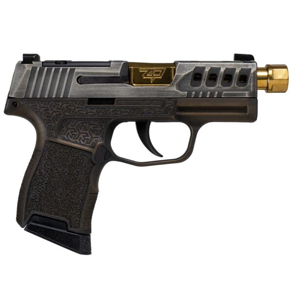 Sig Sauer P365 9MMLUGER Striker-Fired Pistol Gold Bug 9mm 3.7″