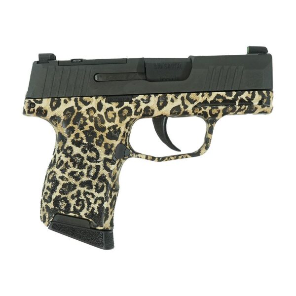 Sig Sauer P365 9mm Luger Semi-auto Striker-fired 3.1″ Barrel Leopard Print
