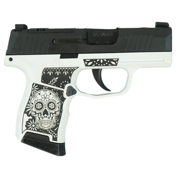 Sig Sauer P365 9mm Luger Semi-auto Striker-fired 3.1″ Barrel Sugar Skull