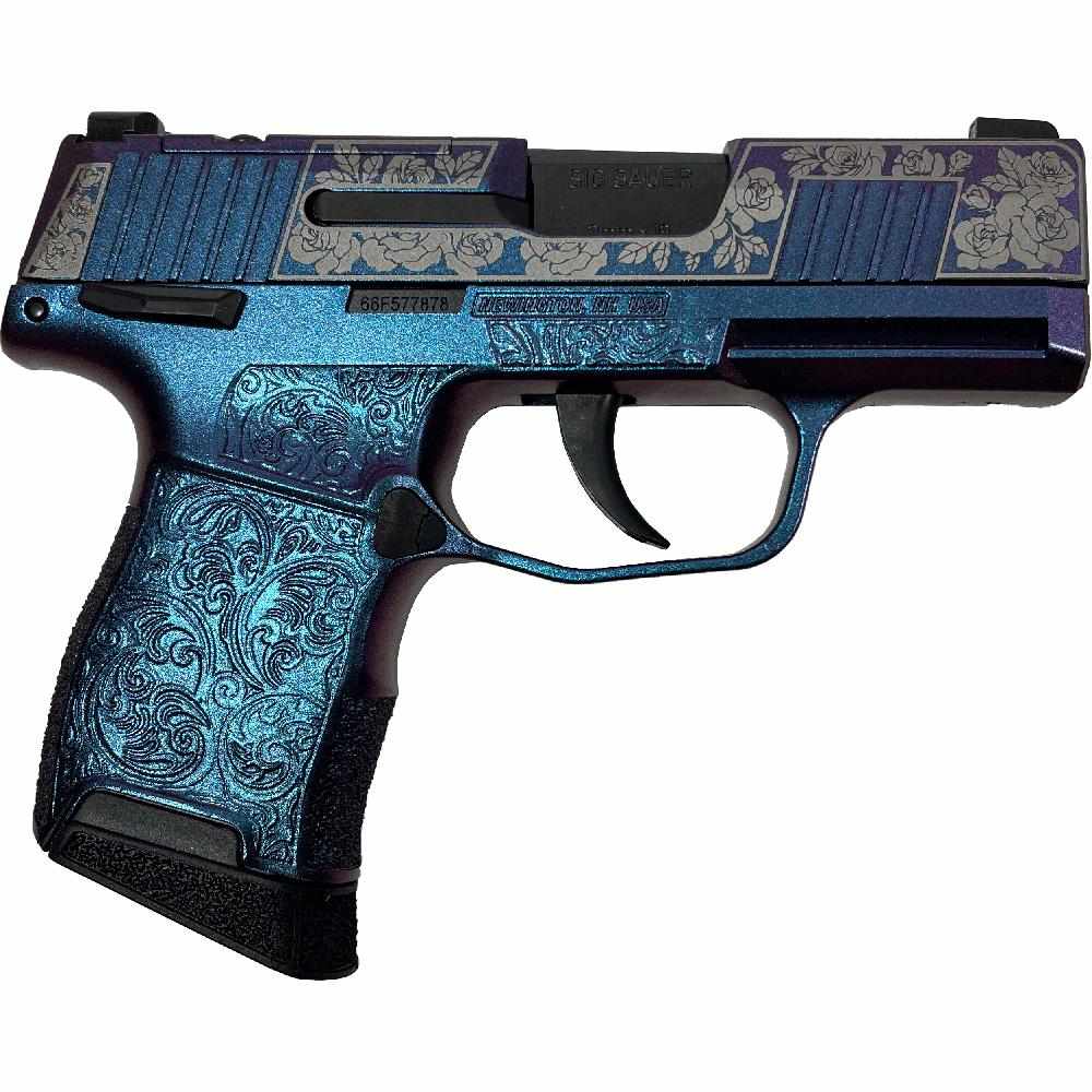 Sig Sauer P365 Guns & Roses Mongoose Purple 9mm 3.1” Optic Ready — Limited Edition