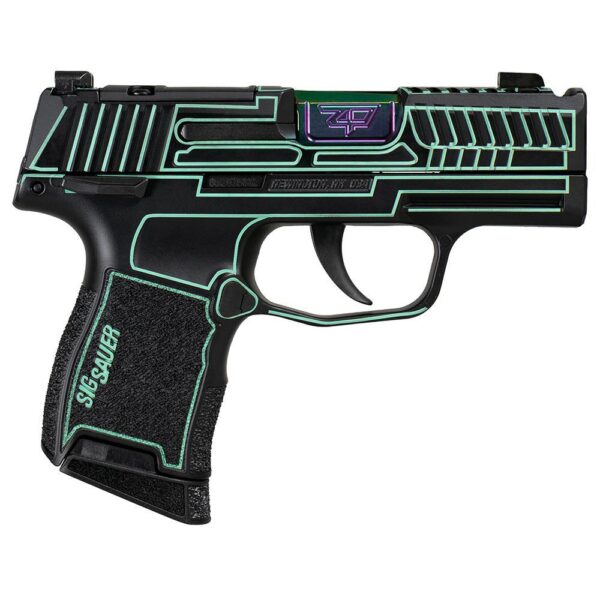 Sig Sauer P365 9mm Semi-Auto Pistol 10rd Blued Finish Luger