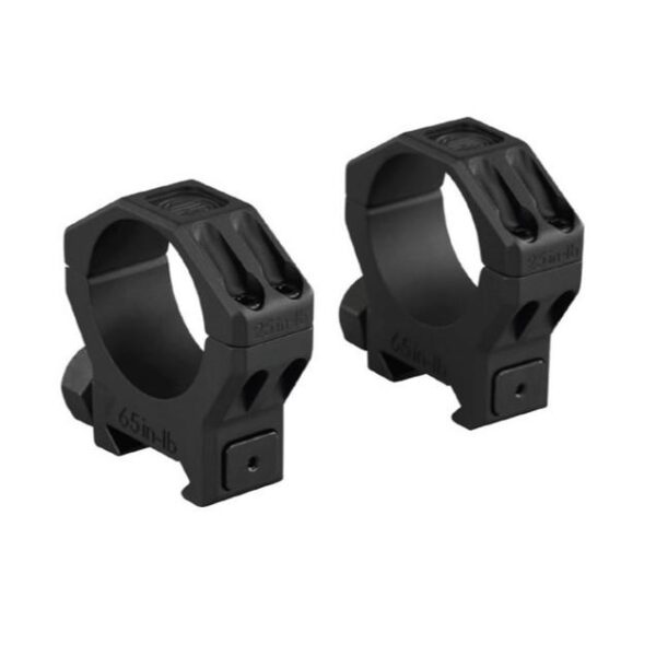 Sig Sauer Alpha6 Scope Ring Set 30mm Medium Profile 0.94″ Al Matte Black