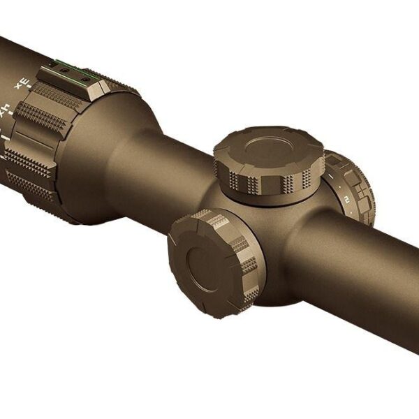 Sig Sauer TANGO6T Rifle Scope 1-6×24 30mm FFP 5.56/7.62 Horseshoe Dot Illum FDE