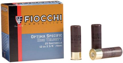 Fiocchi 12ga 3″ 1-3/4oz. #6-Shot High Velocity 25/box