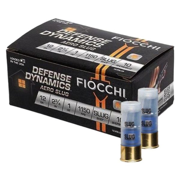 Fiocchi Aero Low Recoil Rifled Slug 12 ga 2 3/4 1 oz – 10/ct