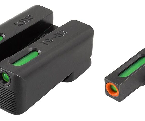 Truglo TFX Pro Tritium/Fiber-Optic Day/Night Sights Fit Kimber 1911 models w/ FIXED REAR SIGHT – Orange Outline Front/Rear Green