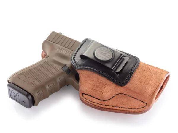 1791 Rigid Concealment Holster Size 4 Brown on Black RH