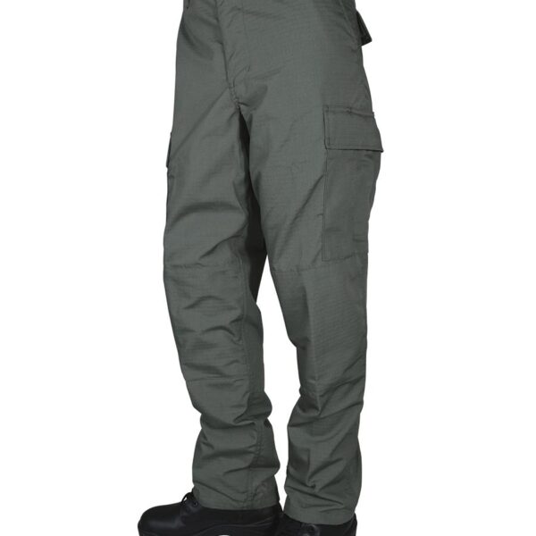 Tru-Spec BDU Basic Pants – 6.5oz. 65/35 Polyester Cotton Rip-Stop Zip Fly Closure Olive Drab Medium