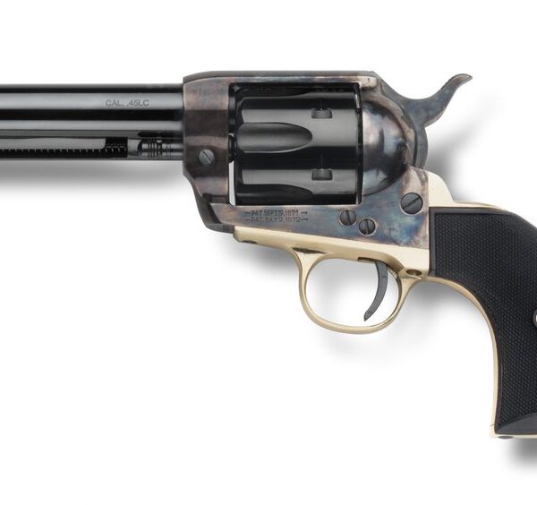 Pietta 1873 Gunfighter Handgun .357 Mag 6rd Capacity 4.75″ Barrel Black Grips
