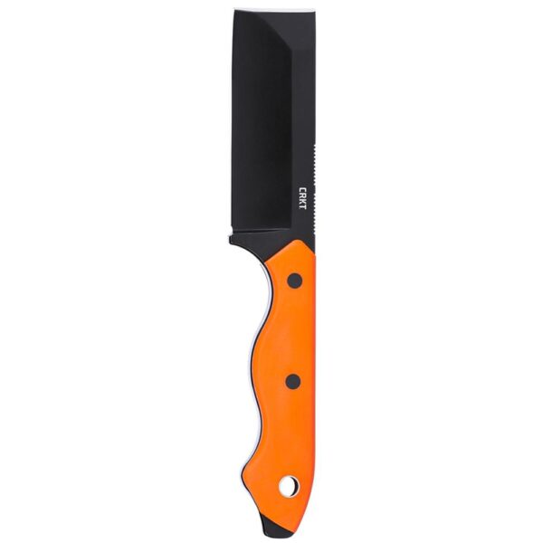 CRKT Razel Fixed Knife 3″ Chisel Blade Orange