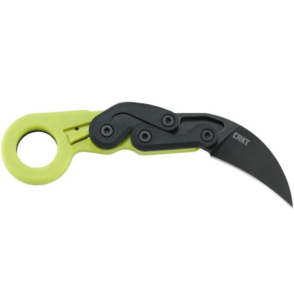 CRKT Provoke Zap Folding Knife 2 1/2″ Hawkbill Blade Green